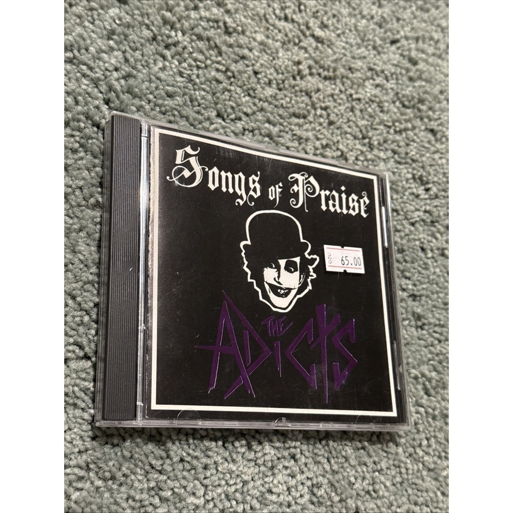 The Adicts Songs of Praise CD 1981 Punk Rare